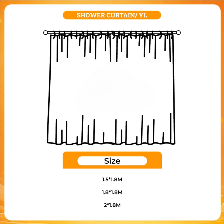3D shower curtain - Kill Tony Store